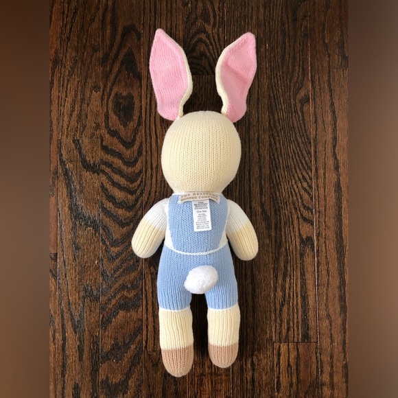 The Beaufort Bonnet Company 100% Knit Cotton 12” Length Rabbit/Bunny Plush - Picture 4 of 6
